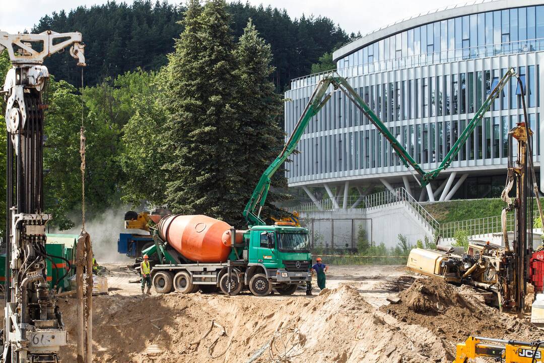 Žvėryne prasidėjo verslo kvartalo statybos