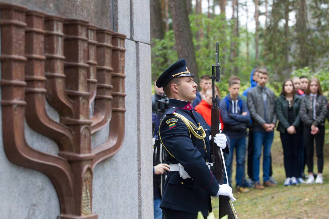 Vilniuje pagerbtos Lietuvos žydų genocido aukos
