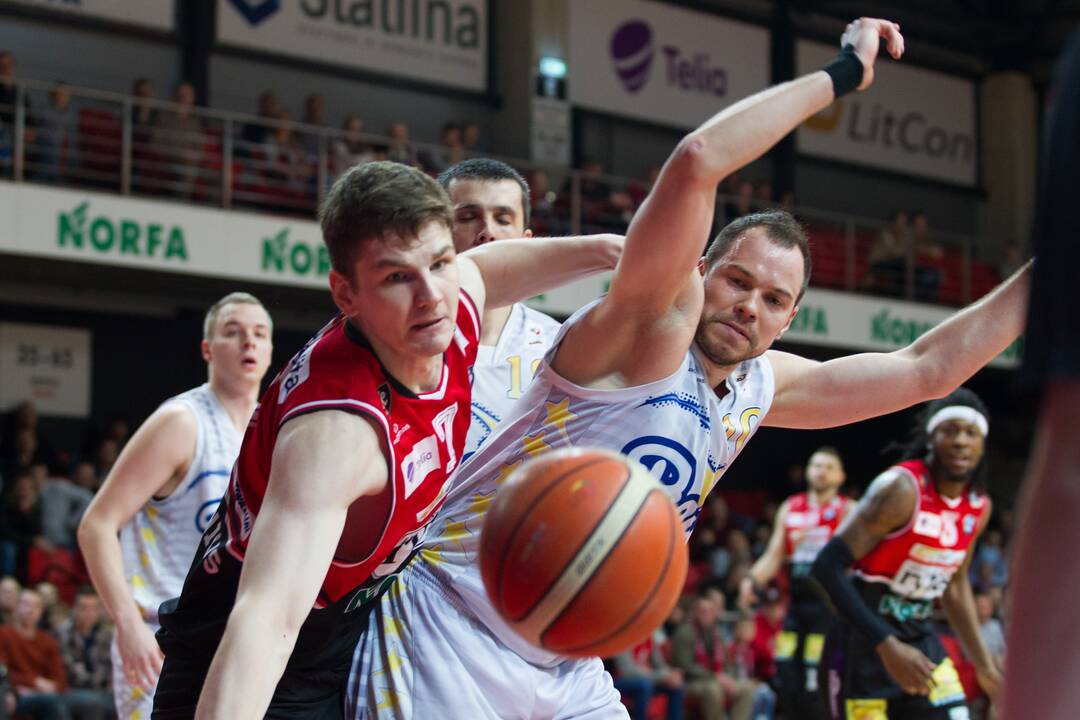 LKL ketvirtfinalis: „Lietuvos rytas“  - „Pieno žvaigždės“ 106:73