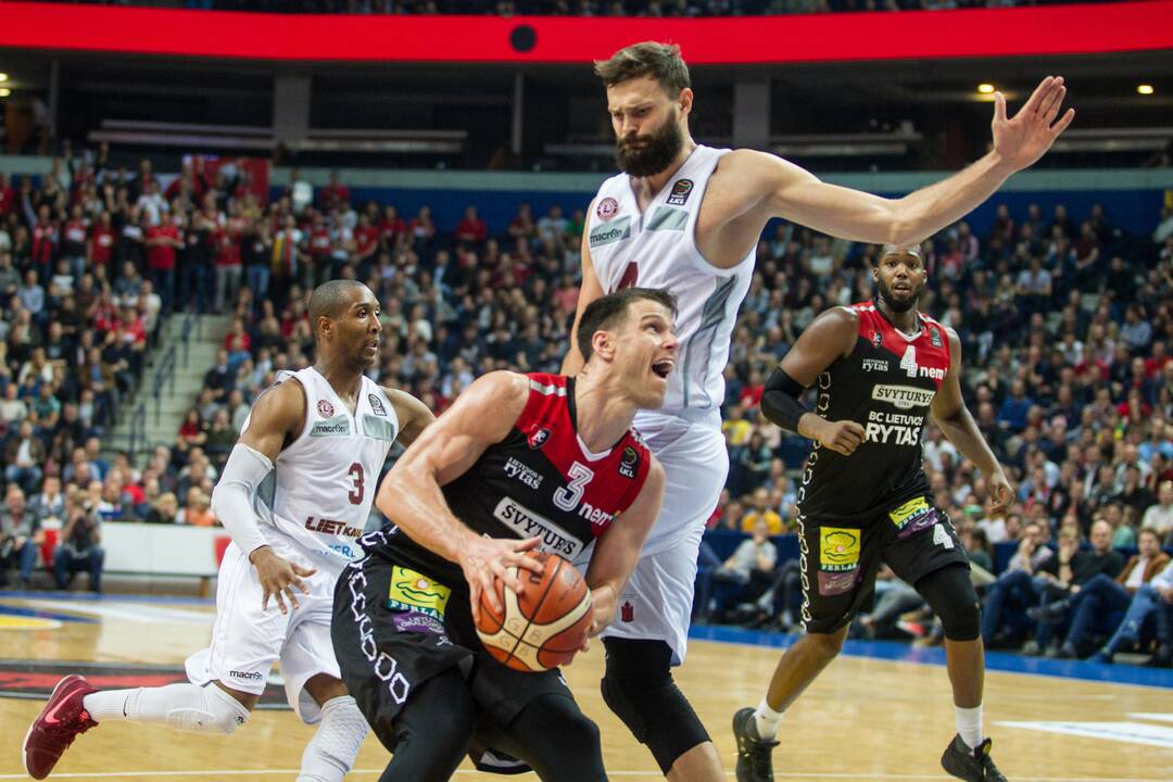 LKL: „Lietuvos rytas“ - „Lietkabelis“ 81:97
