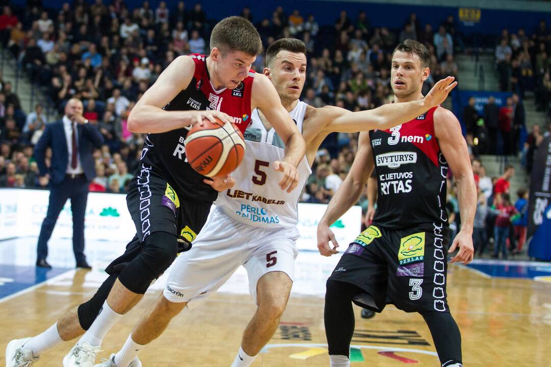 LKL: „Lietuvos rytas“ - „Lietkabelis“ 81:97