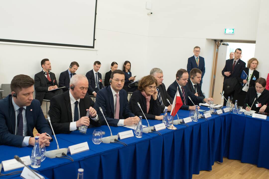 Vilniuje susirinko Baltijos ministrų taryba