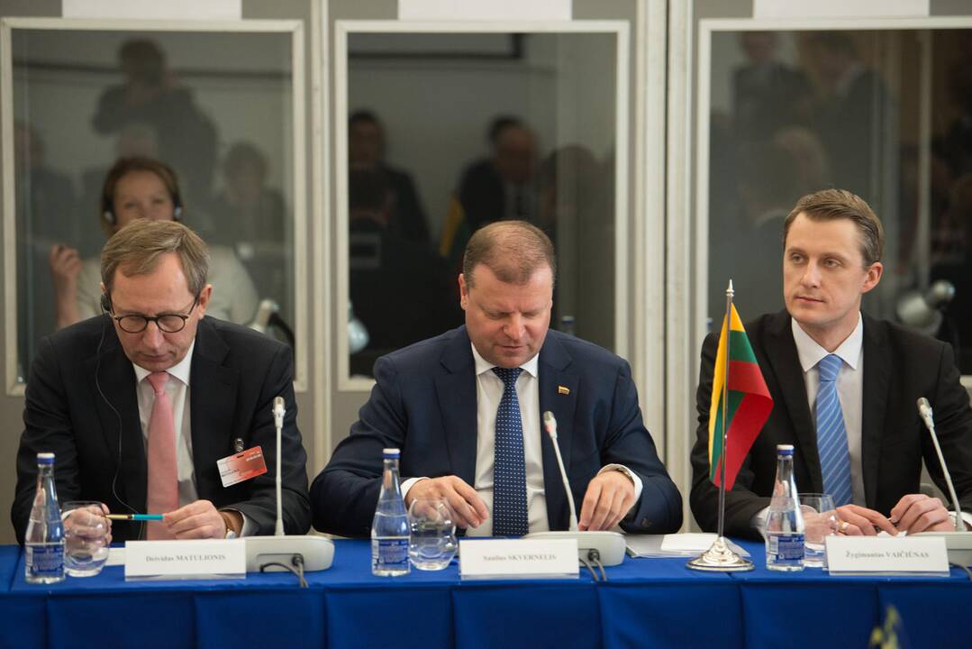 Vilniuje susirinko Baltijos ministrų taryba