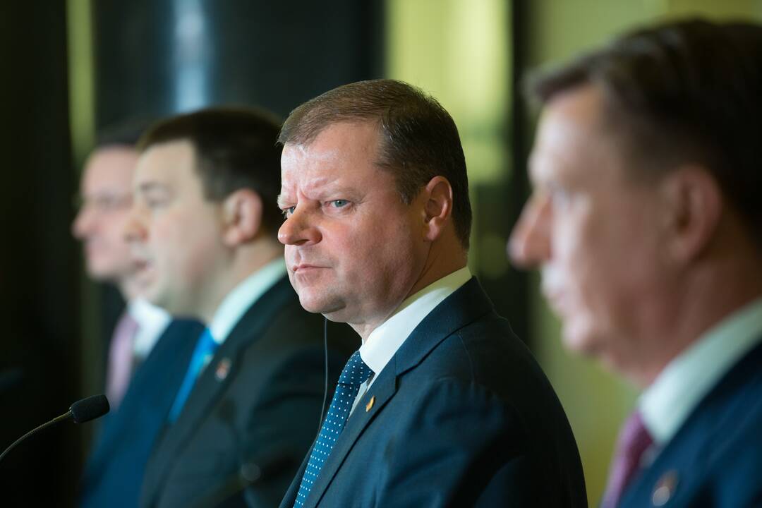 Vilniuje susirinko Baltijos ministrų taryba