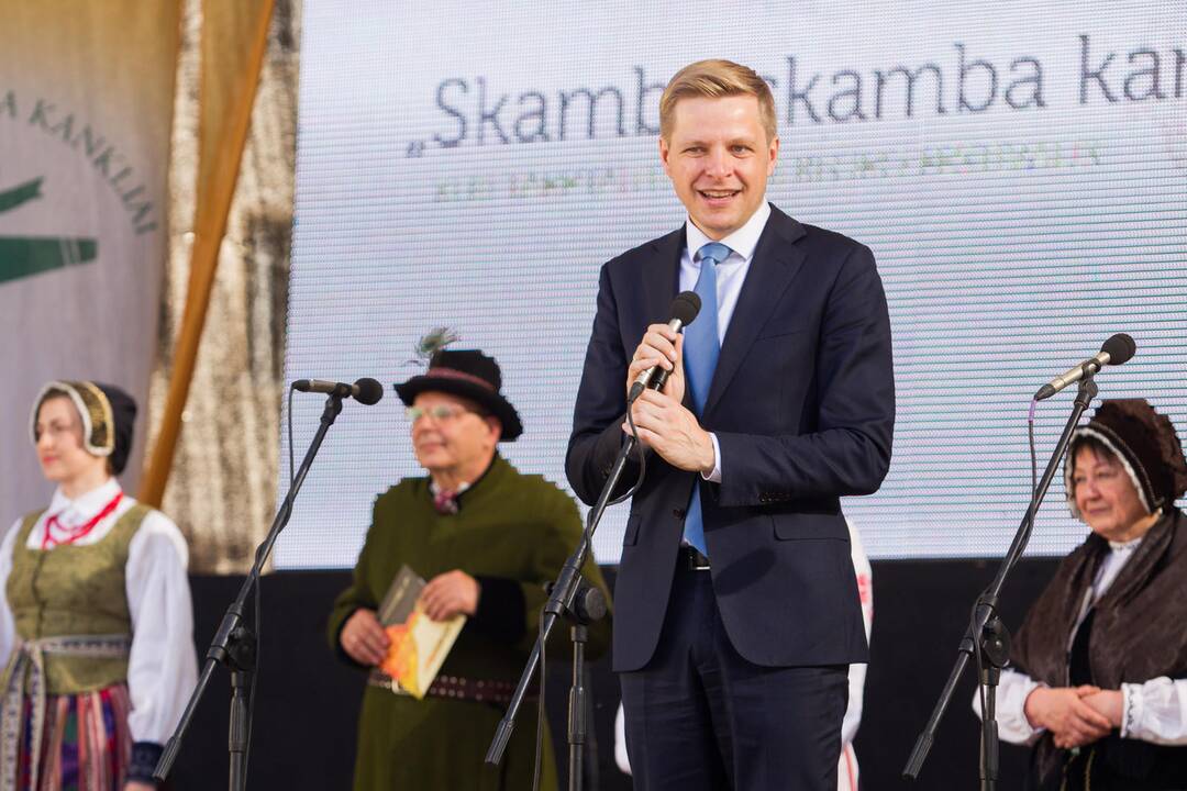 Festivalio "Skamba skamba kankliai" atidarymas