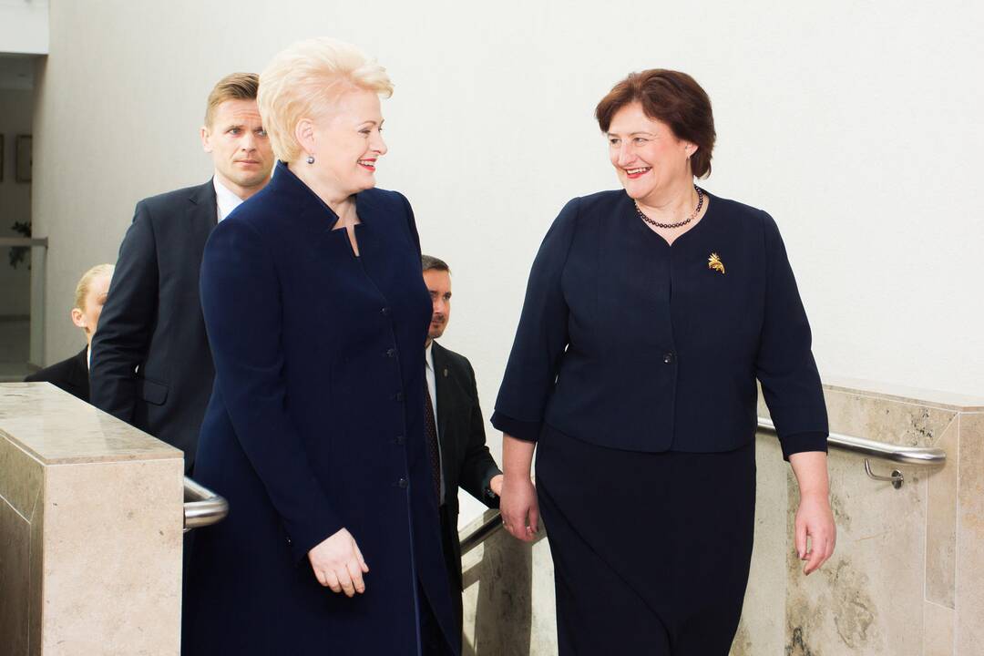 Prezidentė skaitė metinį pranešimą