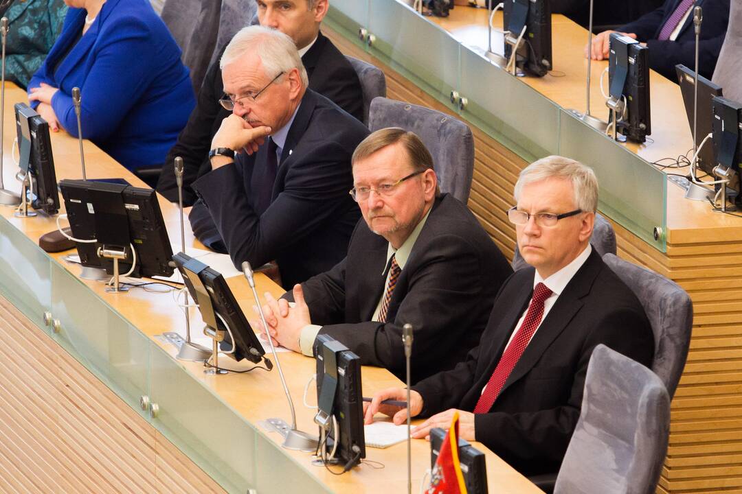 Prezidentė skaitė metinį pranešimą
