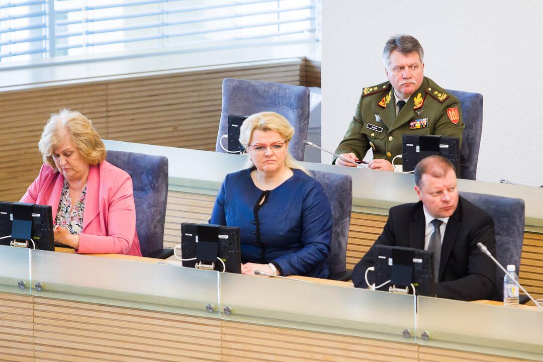 Prezidentė skaitė metinį pranešimą