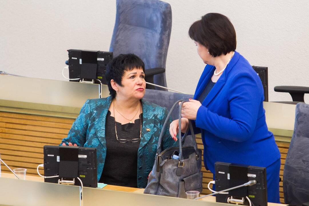 Prezidentė skaitė metinį pranešimą