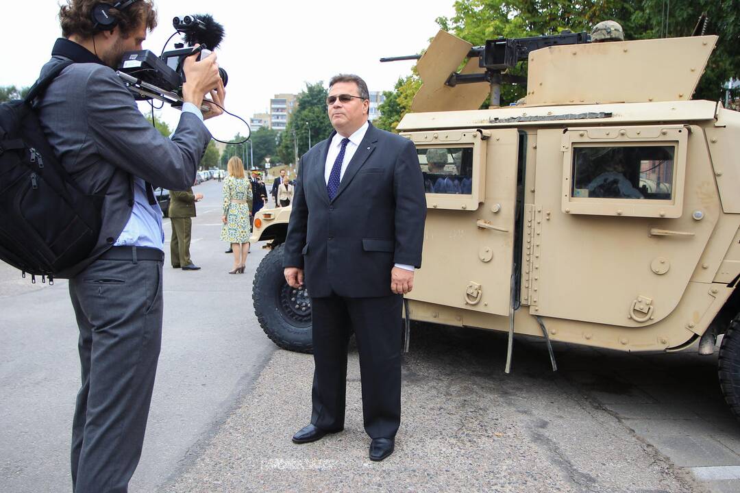 NATO štabo atidarymo ceremonija