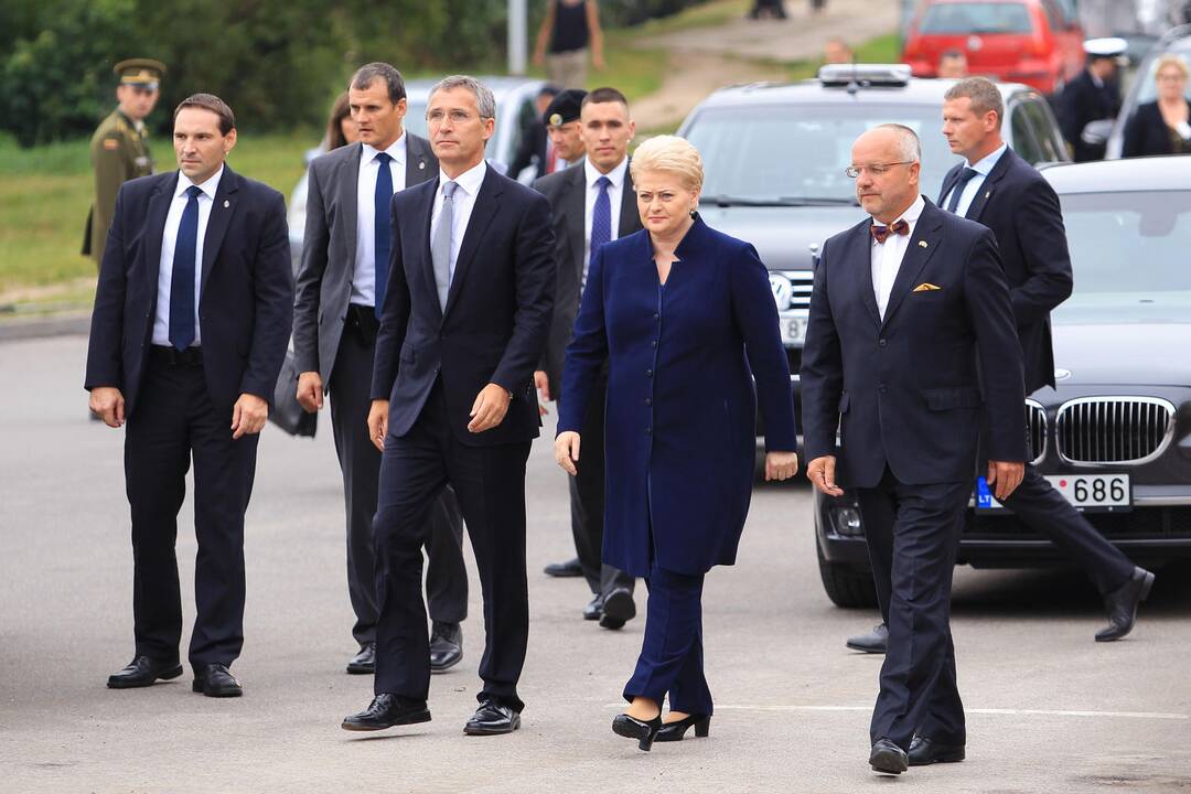NATO štabo atidarymo ceremonija
