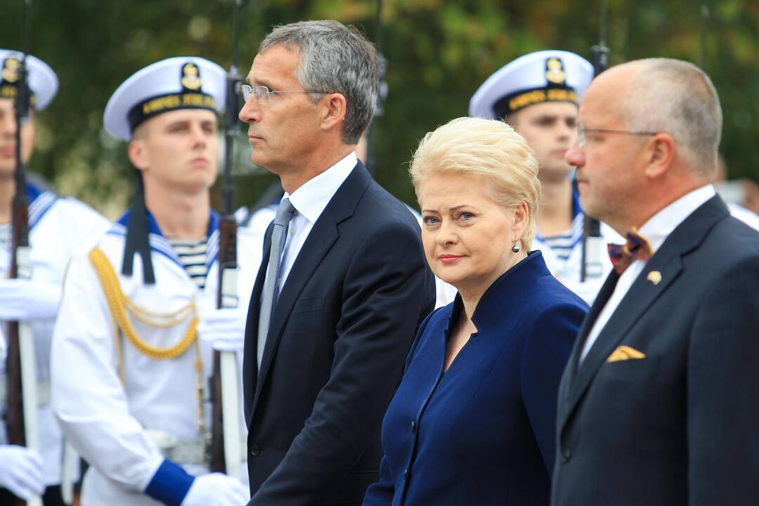 NATO štabo atidarymo ceremonija