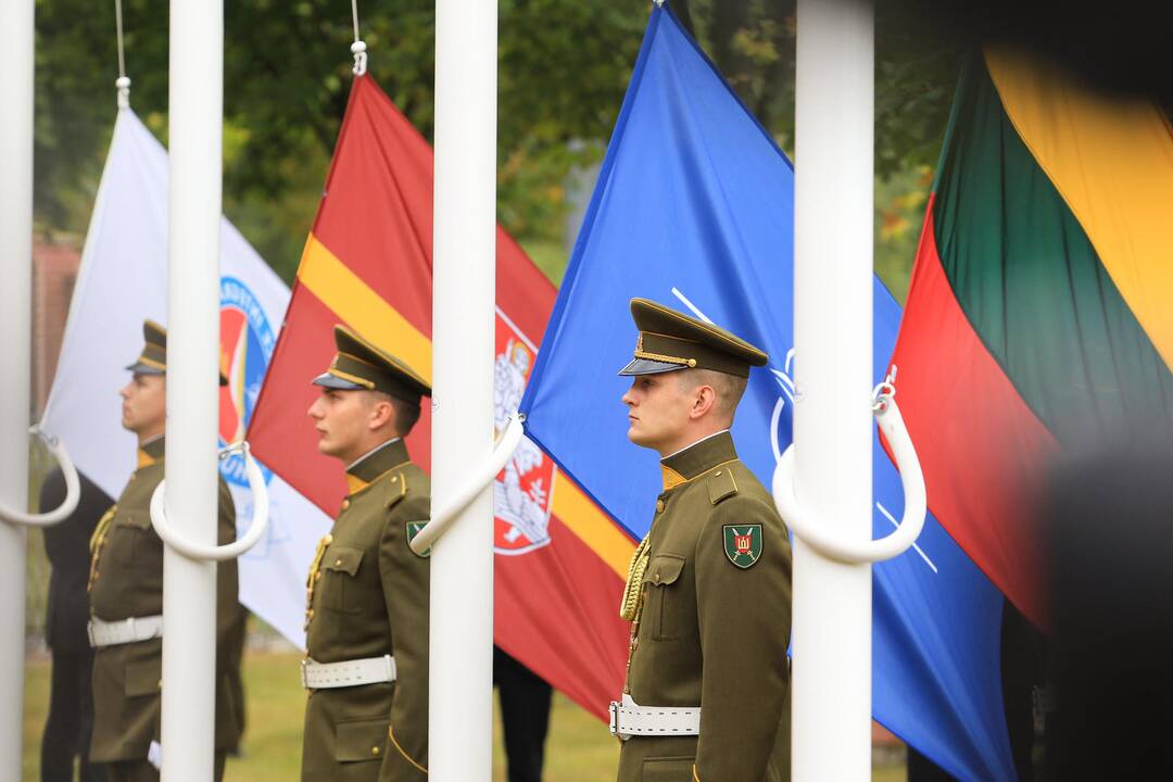 NATO štabo atidarymo ceremonija