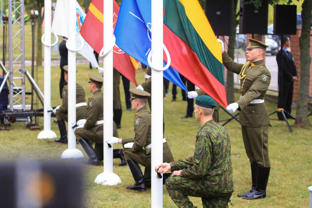 NATO štabo atidarymo ceremonija