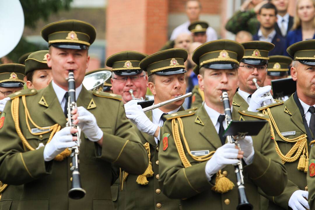 NATO štabo atidarymo ceremonija