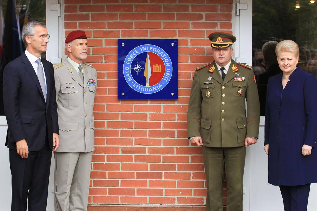 NATO štabo atidarymo ceremonija