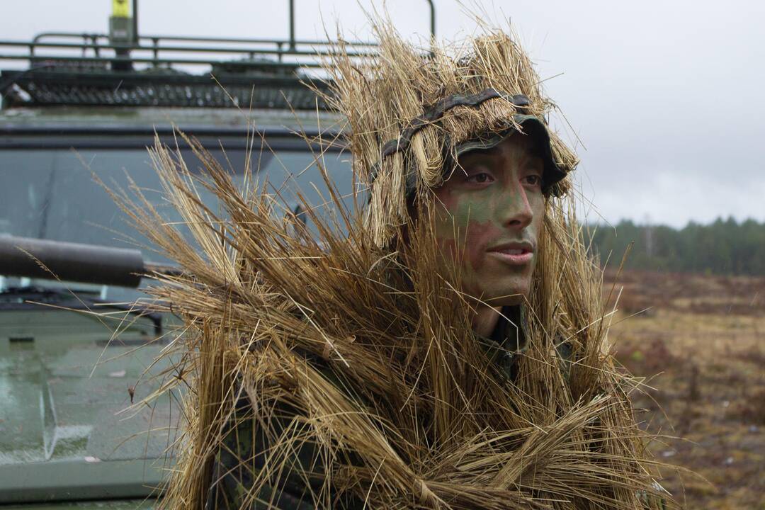 Prezidentė stebėjo NATO pratybas Pabradėje
