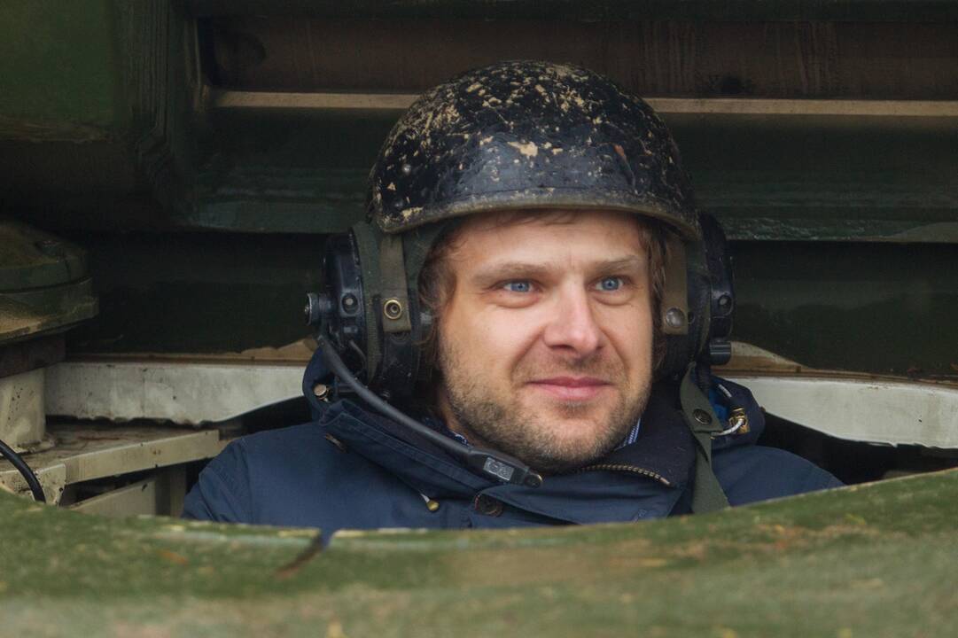 Prezidentė stebėjo NATO pratybas Pabradėje