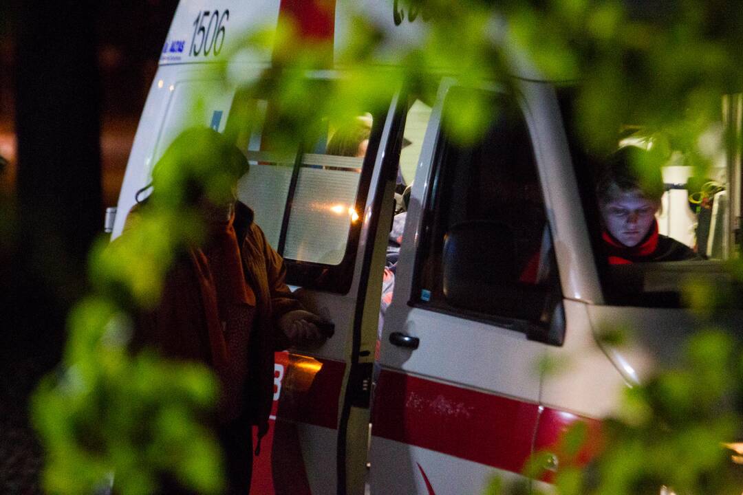 Gaisras V. Krėvės prospekte