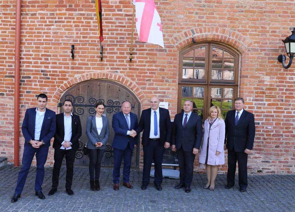 Kauno rajone viešėjo Gorio apskrities delegacija