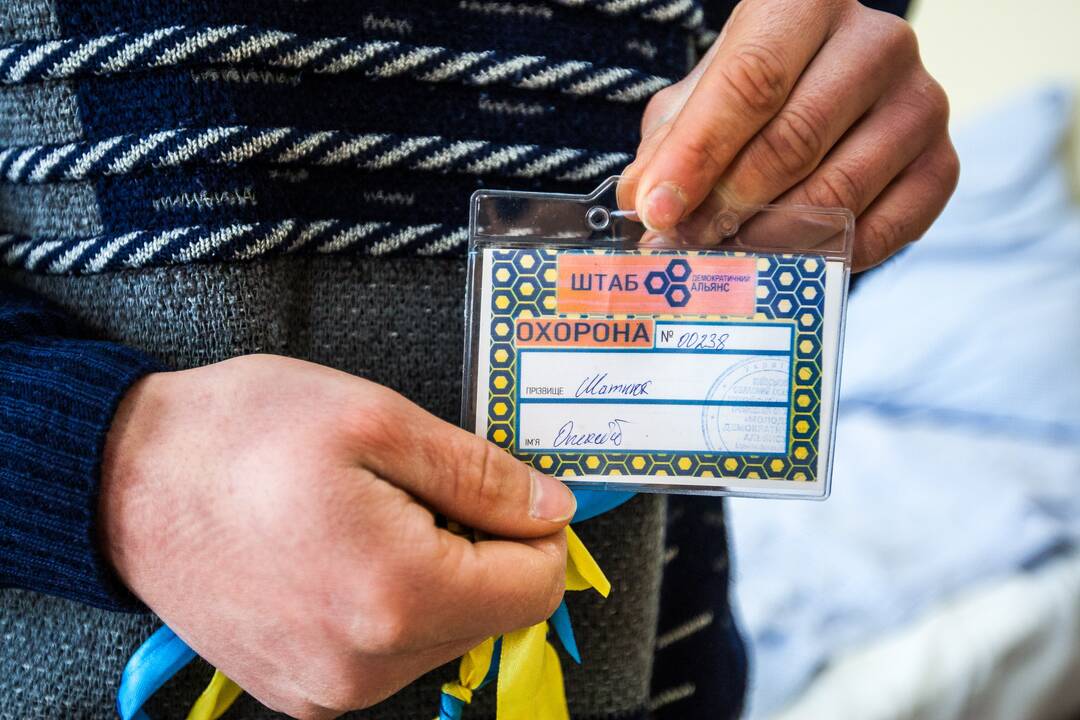 Kauno klinikose gydomas Kijeve sužalotas ukrainietis