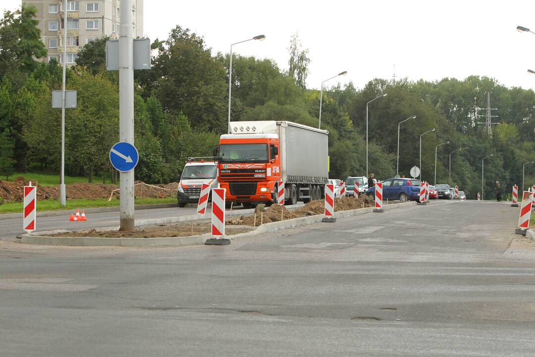 Šiaurės pr. įkalnės remontas