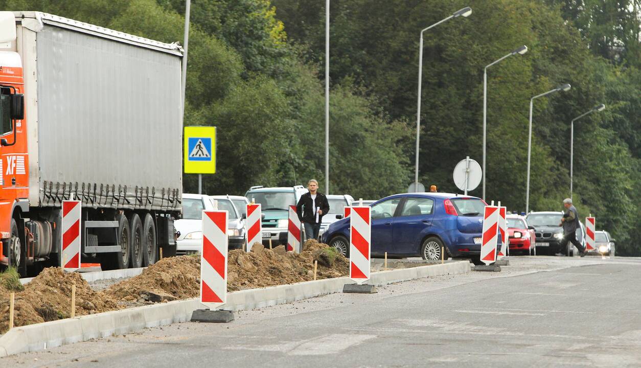 Šiaurės pr. įkalnės remontas