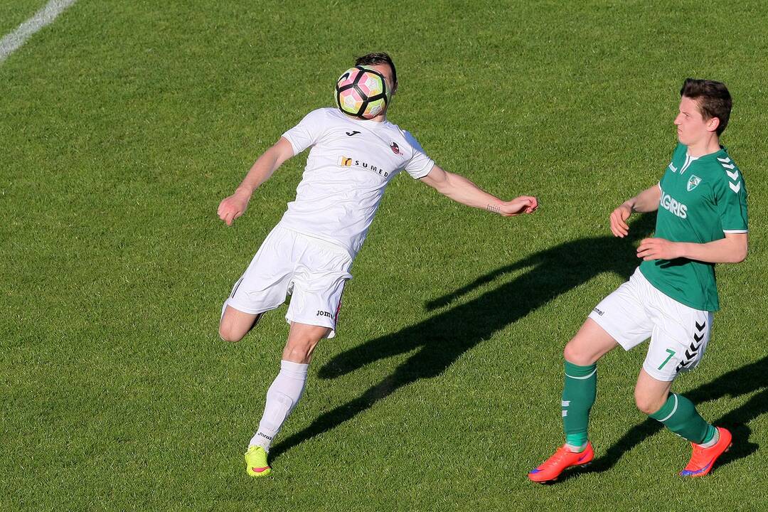 A lyga: „Kauno Žalgiris“ – „Sūduva“ 0:2