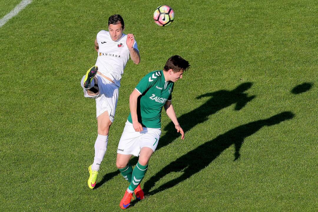 A lyga: „Kauno Žalgiris“ – „Sūduva“ 0:2