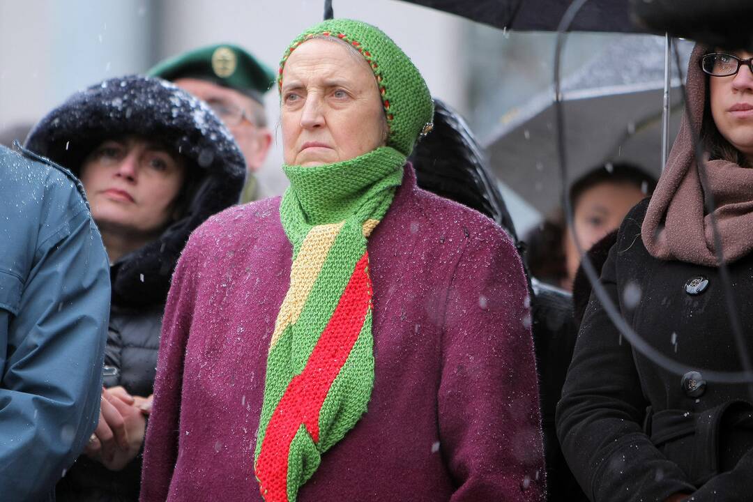 Kaune šventės išvakarėse paminėta Lietuvos kariuomenės diena.