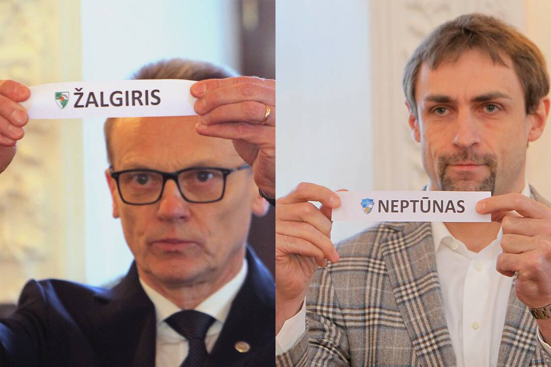 Karaliaus Mindaugo taurės burtų traukimas