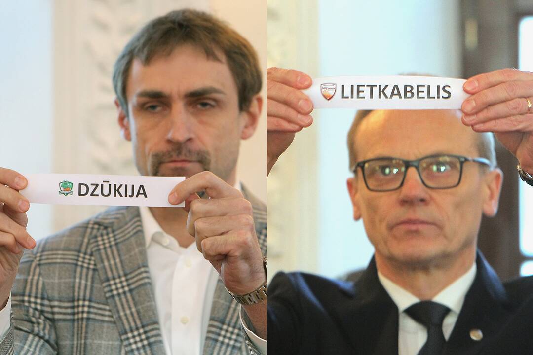 Karaliaus Mindaugo taurės burtų traukimas