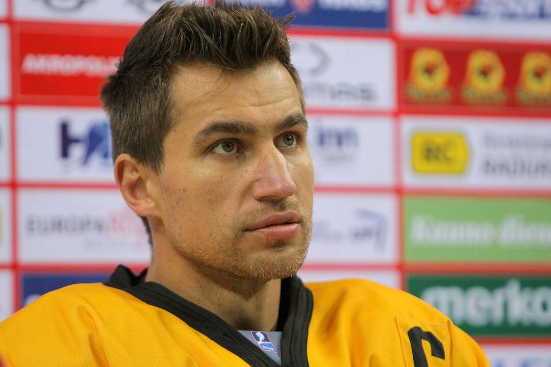 Spaudos konferencija ant „Žalgirio“ arenos ledo