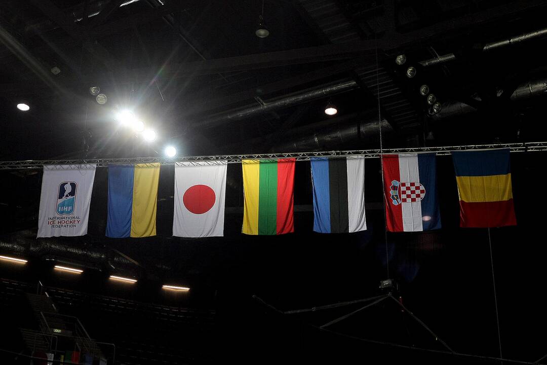 Spaudos konferencija ant „Žalgirio“ arenos ledo