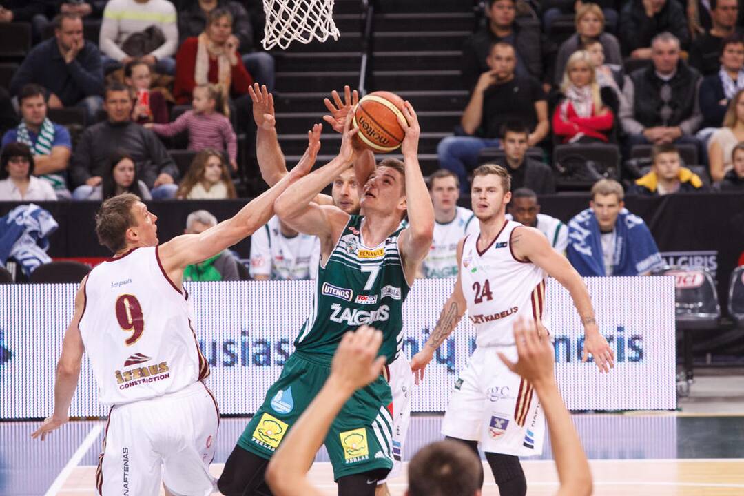 LKL rungtynės "Žalgiris - Lietkabelis"