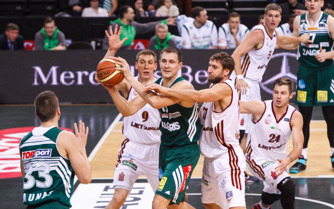 LKL rungtynės "Žalgiris - Lietkabelis"