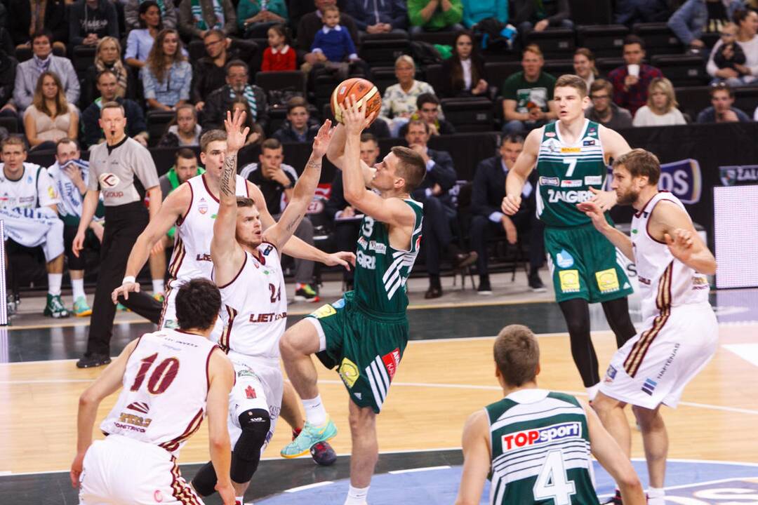 LKL rungtynės "Žalgiris - Lietkabelis"
