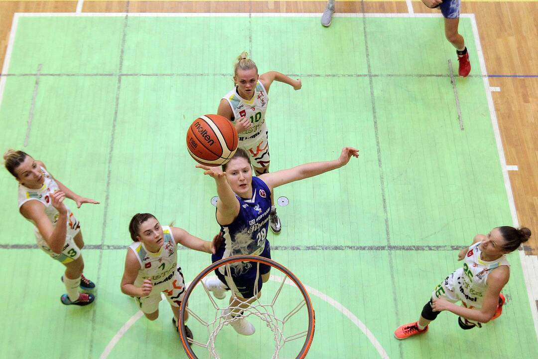 LMKL: „Aistės-LSU“ – „Hoptrans-Sirenos“ 63:67