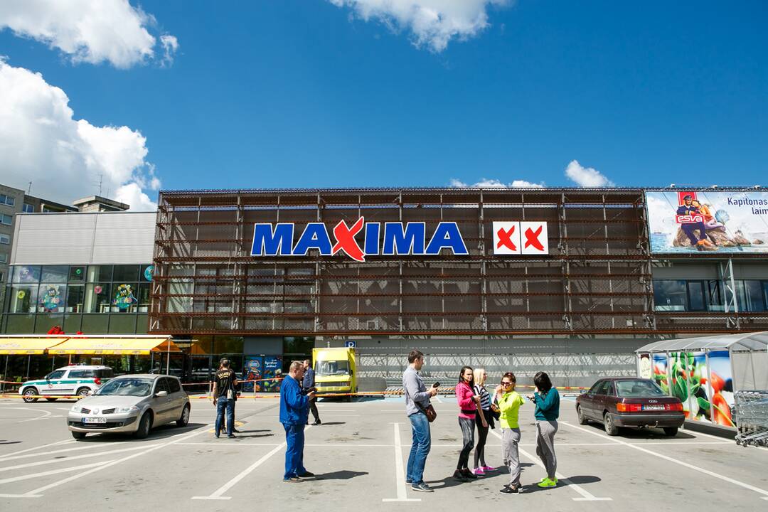 Šiaurės pr. užminuota Maxima