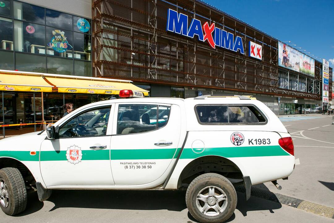 Šiaurės pr. užminuota Maxima