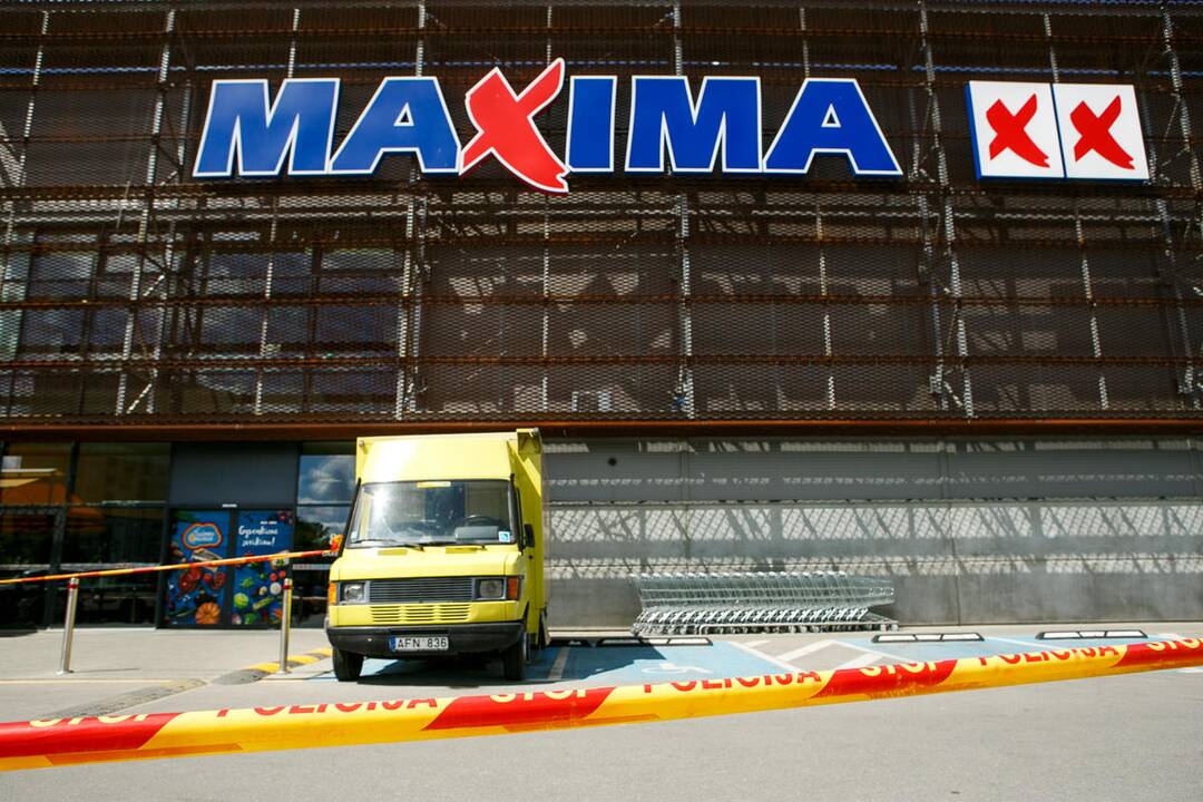 Šiaurės pr. užminuota Maxima