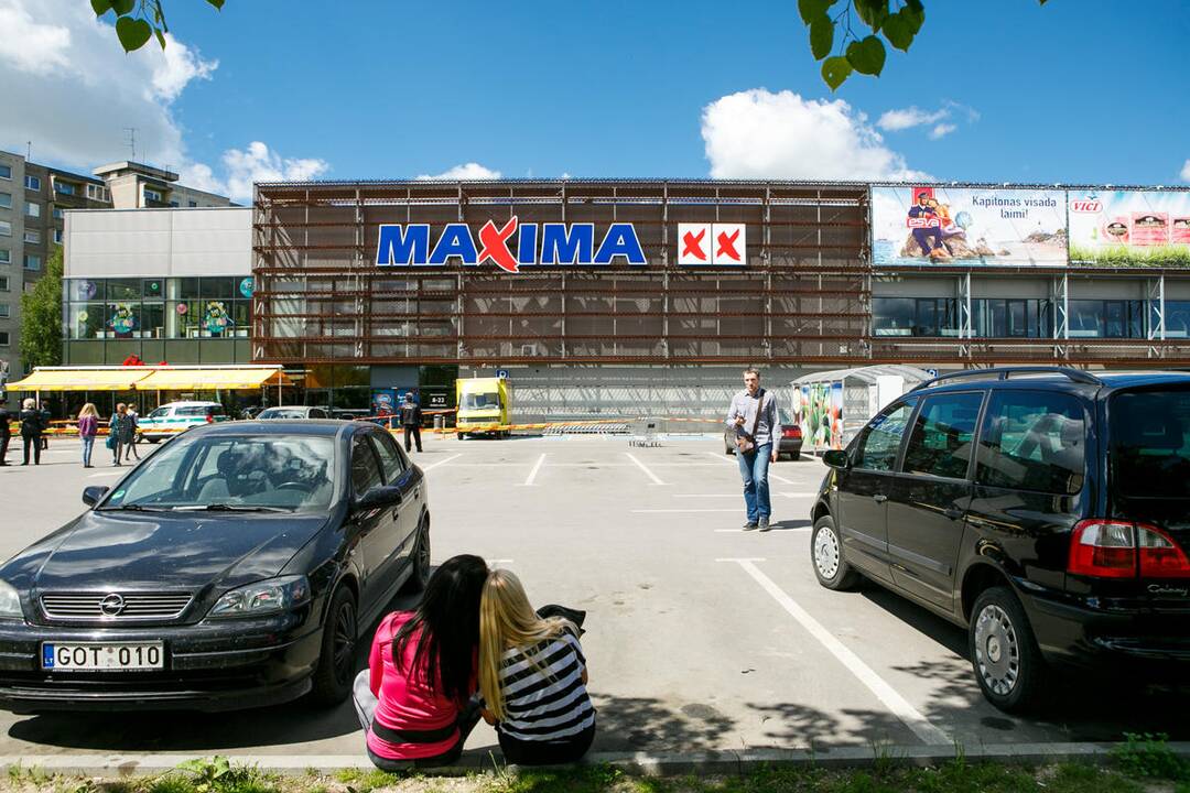 Šiaurės pr. užminuota Maxima