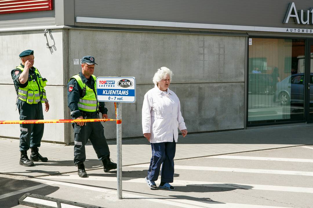 Šiaurės pr. užminuota Maxima