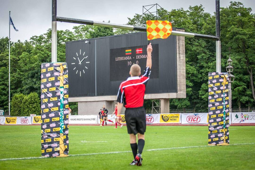 Mažasis regbis Lietuva - Danija