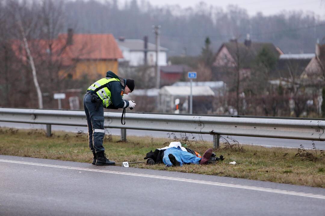 Palangos plente žuvo dviratininkas