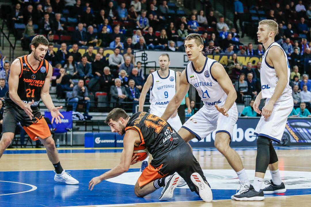FIBA: "Neptūnas" - Patrų "Promitheas" 82:83