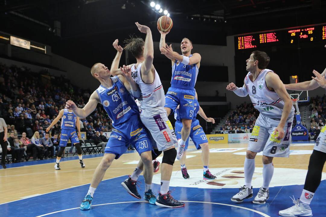 LKL: "Neptūnas" - "Lietuvos rytas"