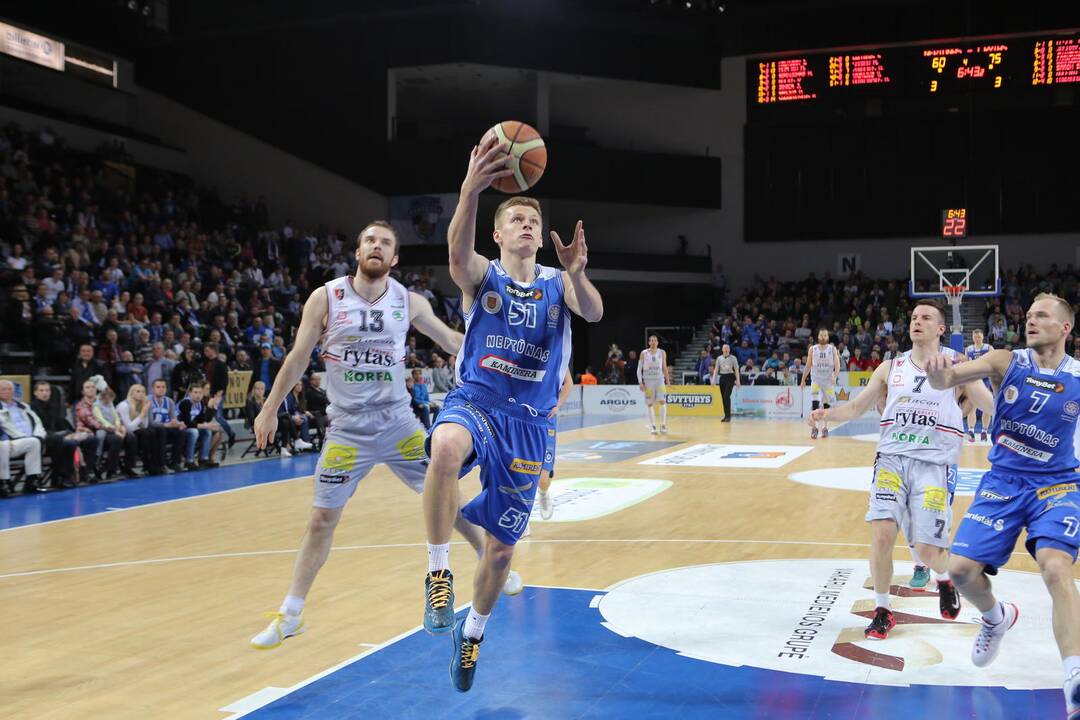 LKL: "Neptūnas" - "Lietuvos rytas"