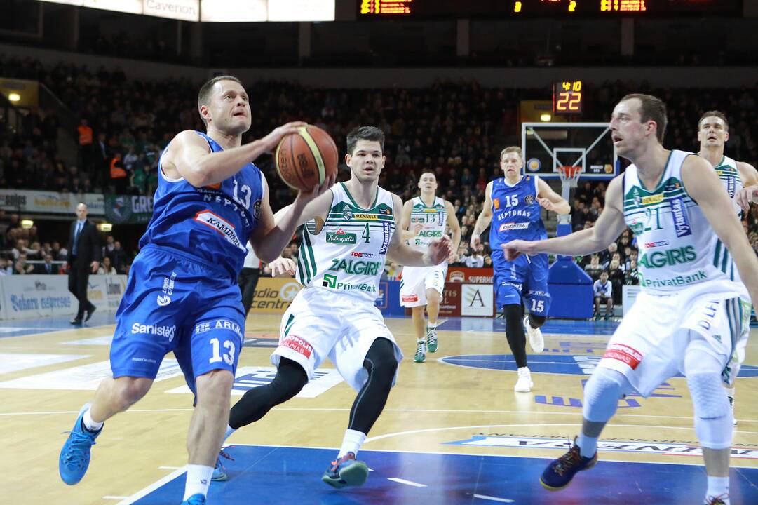LKL: "Neptūnas" - "Žalgiris"