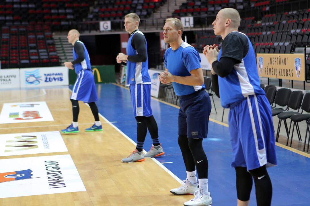Atvira "Neptūno" treniruotė